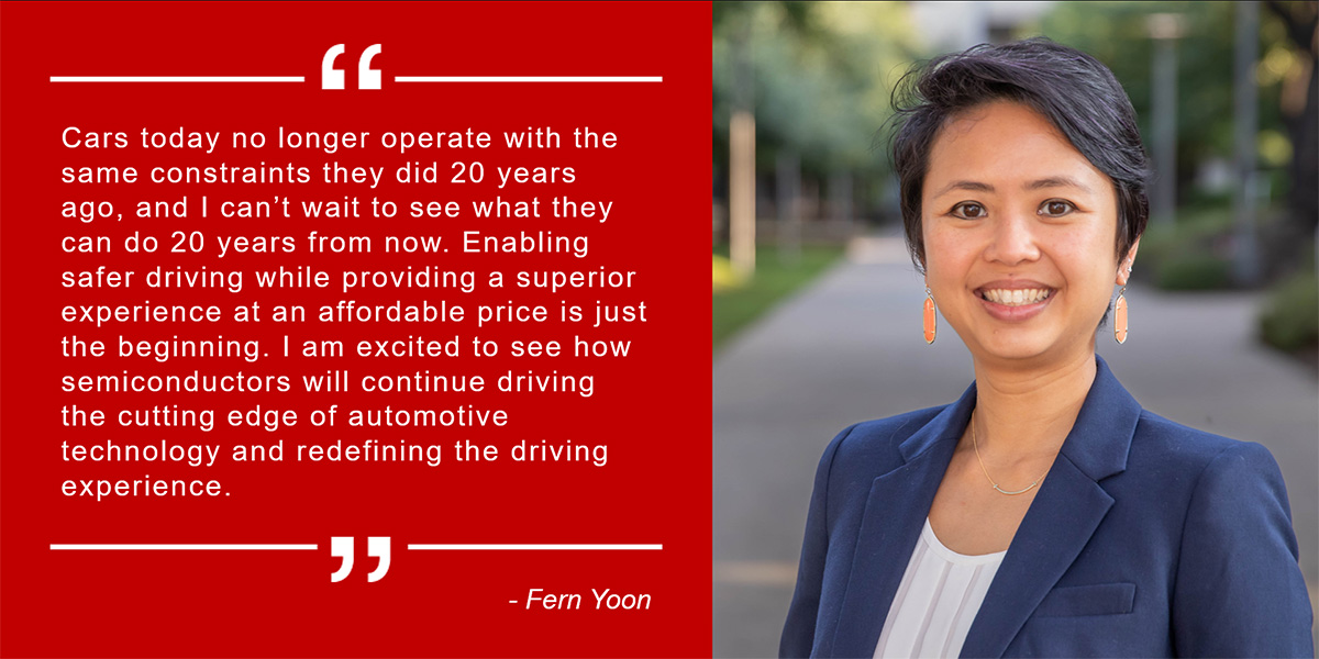 Image and quote of Fern Yoon